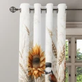 ZASŁONA GOTOWA JESIENNA NA PRZELOTKACH 140X250 CM KÓŁKA JESIEŃ 0459 - 30636