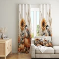 ZASŁONA GOTOWA JESIENNA NA PRZELOTKACH 140X250 CM KÓŁKA JESIEŃ 0459 - 30639