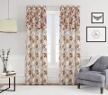 ZASŁONA GOTOWA JESIENNA NA PRZELOTKACH 140X250 CM KÓŁKA JESIEŃ 0476 - 30671