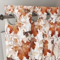 ZASŁONA GOTOWA JESIENNA NA PRZELOTKACH 140X250 CM KÓŁKA JESIEŃ 0476 - 30676