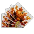 PODKŁADKA JESIENNA POD TALERZ ZESTAW 4 SZTUKI NA STÓŁ 45X30 CM JESIEŃ 0340 - 30684