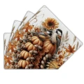 PODKŁADKA JESIENNA POD TALERZ ZESTAW 4 SZTUKI NA STÓŁ 45X30 CM JESIEŃ 0459 - 30689
