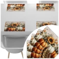PODKŁADKA JESIENNA POD TALERZ ZESTAW 4 SZTUKI NA STÓŁ 45X30 CM JESIEŃ 0460 - 30693