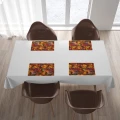 PODKŁADKA JESIENNA POD TALERZ ZESTAW 4 SZTUKI NA STÓŁ 45X30 CM JESIEŃ 0462 - 30700