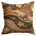 POSZEWKA DEKORACYJNA JESIENNA NA PODUSZKĘ 40X40 CM OZDOBNA JESIEŃ 0597 - 30870