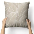 POSZEWKA DEKORACYJNA NA PODUSZKĘ 40X40 CM OZDOBNA ZAMEK JASIEK 0598 - 30881