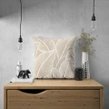 POSZEWKA DEKORACYJNA NA PODUSZKĘ 40X40 CM OZDOBNA ZAMEK JASIEK 0598 - 30886