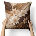 POSZEWKA DEKORACYJNA NA PODUSZKĘ 40X40 CM OZDOBNA ZAMEK JASIEK 0604 - 30926