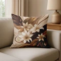 POSZEWKA DEKORACYJNA NA PODUSZKĘ 40X40 CM OZDOBNA ZAMEK JASIEK 0604 - 30930