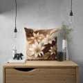 POSZEWKA DEKORACYJNA NA PODUSZKĘ 40X40 CM OZDOBNA ZAMEK JASIEK 0604 - 30931