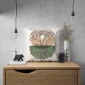 POSZEWKA DEKORACYJNA NA PODUSZKĘ 40X40 CM OZDOBNA ZAMEK JASIEK 0606 - 30940