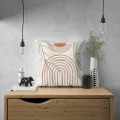 POSZEWKA DEKORACYJNA NA PODUSZKĘ 40X40 CM OZDOBNA ZAMEK JASIEK 0607 - 30949