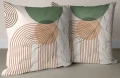 POSZEWKA DEKORACYJNA NA PODUSZKĘ 40X40 CM OZDOBNA ZAMEK JASIEK 0605 - 30952