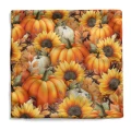 POSZEWKA DEKORACYJNA JESIENNA NA PODUSZKĘ 45X45 CM OZDOBNA JESIEŃ 0443 - 30992