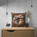 POSZEWKA DEKORACYJNA JESIENNA NA PODUSZKĘ 45X45 CM OZDOBNA JESIEŃ 0452 - 31013