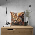 POSZEWKA DEKORACYJNA JESIENNA NA PODUSZKĘ 45X45 CM OZDOBNA JESIEŃ 0454 - 31022