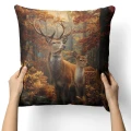POSZEWKA DEKORACYJNA JESIENNA NA PODUSZKĘ 45X45 CM OZDOBNA JESIEŃ 0455 - 31026