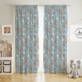  ZASŁONA GOTOWA DO POKOJU DZIECKA 140X250 CM NA TAŚMIE ŻABKI TUNEL DINO 0608 - 31131