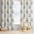  ZASŁONA GOTOWA DO POKOJU DZIECKA 140X250 CM NA TAŚMIE ŻABKI SAMOLOT 0609 - 31141