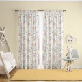  ZASŁONA GOTOWA DO POKOJU DZIECKA 140X250 CM NA TAŚMIE ŻABKI JEDNOROŻEC 0611 - 31154