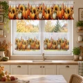 LAMBREKIN JESIENNY GOTOWA ZASŁONA 140X50 CM NA TUNEL JESIEŃ LIŚCIE 0443 - 31199