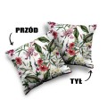 Poszewka dekoracyjna z motywem kwiatowym 40x40 - 311