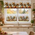 LAMBREKIN JESIENNY GOTOWA ZASŁONA 140X50 CM NA TUNEL JESIEŃ LIŚCIE 0460 - 31206