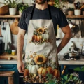 FARTUCH KUCHENNY OCHRONNY FARTUSZEK JESIENNY DO KUCHNI PREZENT JESIEŃ 460 - 31226