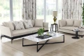  ZASŁONA GOTOWA BEŻOWA NA TAŚMIE 140X250 CM DO SALONU SYPIALNI ZASŁONY 614 - 31247