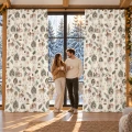  ZASŁONY GOTOWE NA ŻABKI TAŚMIE ŚWIĄTECZNE 140X250 CM ZASŁONA ŚWIĘTA 631 - 31314