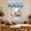  LAMBREKIN ŚWIĄTECZNY GOTOWA ZASŁONA 140X50 CM NA TUNEL BOŻE NARODZENIE 0626 - 31372