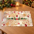  PODKŁADKA ŚWIĄTECZNA NA STÓŁ POD TALERZ 4 SZTUKI PLAMOODPORNA 45x30 CM 480 - 31431