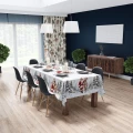 OBRUS PLAMOODPORNY 140X200 CM NA STÓŁ GŁADKI MATOWY GRUBY ŚWIĄTECZNY 620 - 31847