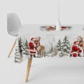 OBRUS PLAMOODPORNY 140X240 CM NA STÓŁ GŁADKI MATOWY GRUBY ŚWIĄTECZNY 620 - 31866