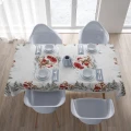OBRUS PLAMOODPORNY 140X240 CM NA STÓŁ GŁADKI MATOWY GRUBY ŚWIĄTECZNY 620 - 31868