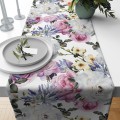 Bieżnik w pastelowe kwiaty 40x140 - 3265
