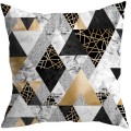 Poszewka z motywem geometrycznym 50x50 - 4081