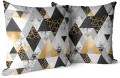 Poszewka z motywem geometrycznym 50x50 - 4082