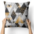 Poszewka z motywem geometrycznym 50x50 - 4083