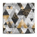 Poszewka z motywem geometrycznym 50x50 - 4085