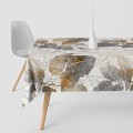 Obrus plamoodporny w liście 140x220 - 4771