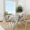 Obrus plamoodporny w liście 140x220 - 4773
