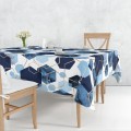 Obrus plamoodporny z motywem geometrycznym 140x220    - 4792