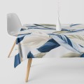 Obrus plamoodporny w pastelowe pióra 140x220 - 4832