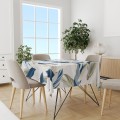 Obrus plamoodporny w pastelowe pióra 140x220 - 4834