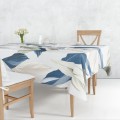 Obrus plamoodporny w pastelowe pióra 140x220 - 4835