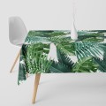 Obrus plamoodporny tropikalne zielone liście 140x260 - 5182