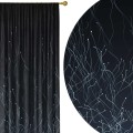 Zasłona półzaciemniająca motyw geometryczny 140x250, na taśmie   - 5657