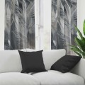Zasłona półzaciemniająca tropikalne liście 140x250, na taśmie    - 5721