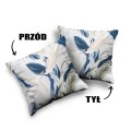 Poszewka dekoracyjna  z motywem pastelowych piór 45x45 - 591